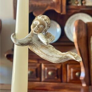 Vintage Angel Candle Holder